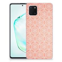 Samsung Galaxy Note 10 Lite TPU bumper Pattern Orange - thumbnail