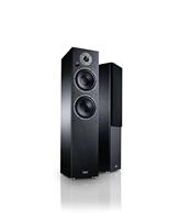 Magnat Monitor Reference 5A, Bluetooth-stereo-staande luidspreker met HDMI, hoogwaardige phono-voorversterker, 1 paar, zwart