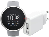 Polar Vantage V2 Grijs/Lime M/L + XtremeMac Oplader 12W