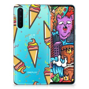 OnePlus Nord Siliconen Case Icecream