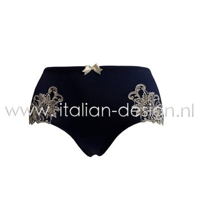 AMBRA Lingerie Slips Titanium Culotte Blauw 1433