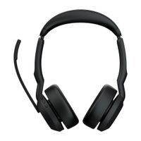 Jabra Evolve2 55 Headset Draadloos Hoofdband Kantoor/callcenter Bluetooth Oplaadhouder Zwart - thumbnail