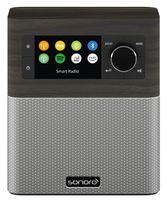 Sonoro STREAM - DAB+ radio - internet radio - BlueTooth - Eiken/Zilver