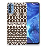 OPPP Reno 4 TPU bumper Aztec Brown