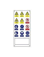 Verticaal bord, canvas, 500 x 1100 mm, normaal