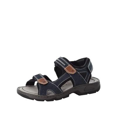 Rieker 26158 sandalen voor heren, blauw, 43 EU