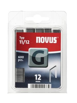Novus Nieten Vlakdraad G 11/12 mm - 600 Stuks Novus Nieten Vlakdraad G 11/12 mm - 600 Stuks