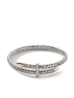 John Hardy bracelet en argent sterling pavé de diamants