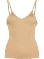Nili Lotan Geribbelde tanktop - Goud