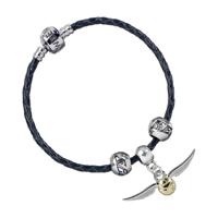 Harry Potter Slider Charm Leather Bracelet Qu - thumbnail