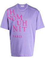 Ih Nom Uh Nit t-shirt en coton à logo imprimé - Violet