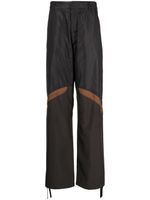 Moncler pantalon droit à poches cargo - Marron