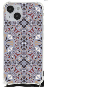 iPhone 14 Plus Anti-Shock Hoesje Flower Tiles