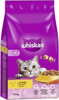 Whiskas 7+ Senior kattenvoer droogvoer met kip 1,9 kg (1 stuk)