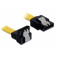 DeLOCK 0.2m SATA M/M SATA-kabel 0,2 m Geel - thumbnail