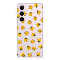 TPU bumper voor Samsung Galaxy S24 Plus Katten Emojis