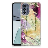 Hoesje maken Motorola Moto G62 5G Letter Painting