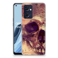 Silicone Back Case OPPO Reno 7 5G | Find X5 Lite Skullhead