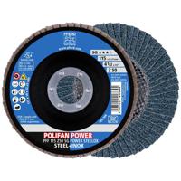 PFERD 67685116 PFF 115 Z50 SG POWER STEELOX Lamellenschuurschijf Diameter 115 mm Boordiameter 22.23 mm 10 stuk(s)