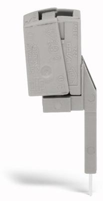 Wago 2009 teststeker rijgklem, grijs, aansluitingwijze veer, 1 pool, pendiameter Wago 2009 teststeker rijgklem, grijs, aansluitingwijze veer, 1 pool, pendiameter