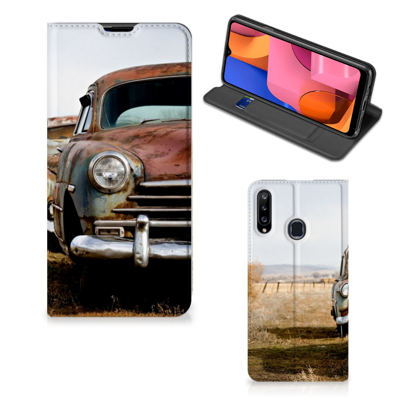 Samsung Galaxy A20s Stand Case Vintage Auto Samsung Galaxy A20s Stand Case Vintage Auto