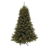 Triumph Tree kunstkerstboom met led forest frosted pine maat in cm: