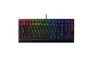 RAZER BlackWidowV3 Tenkeyless greenSw Gaming-toetsenbord Kabelgebonden QWERTZ, Duits Zwart Verlicht