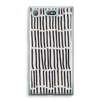 Moroccan stripes: Sony Xperia XZ1 Compact Transparant Hoesje