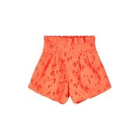 NAME IT KIDS short Fanne van biologisch katoen oranje