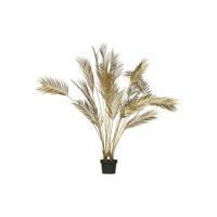 Woood Palm Kunstplant Goud 110 cm - thumbnail