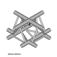 Duratruss DT 33/2-C41-X driehoek truss kruis - thumbnail