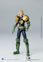 2000 AD Exquisite Mini Action Figure 1/18 Judge Dredd Judge Anderson VS The Dark Judges 10 Cm - thumbnail