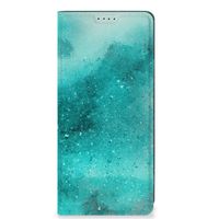 Bookcase OPPO A58 4G Painting Blue - thumbnail