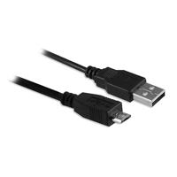 Ewent EW9628 USB-kabel 1,8 m USB 2.0 USB A Micro-USB B Zwart
