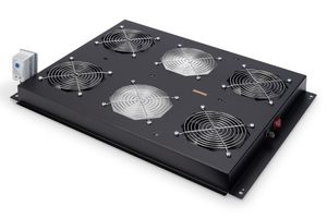 Digitus DN-19 FAN-4-SRV-B 19 inch 4 x Ventilator voor patchkast 1 HE Zwart