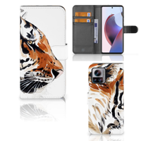 Hoesje Motorola Edge 30 Ultra Watercolor Tiger