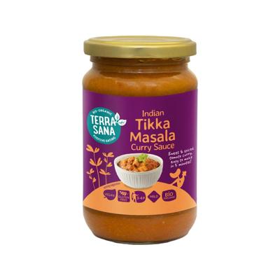 Terrasana Tikka masala curry saus 350 gram