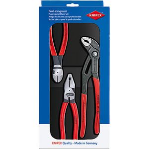 KNIPEX Kracht-set 00 20 10 tangenset 3-Delig