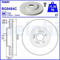 Remschijf BG9484C - thumbnail