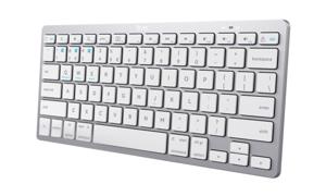 Trust 24651 toetsenbord Universeel Bluetooth QWERTY Amerikaans Engels Zilver