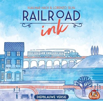 Railroad Ink - Diepblauwe Versie - Spel;Spel (8718026303181)