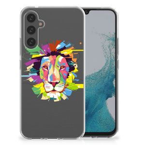 Samsung Galaxy A34 Telefoonhoesje met Naam Lion Color