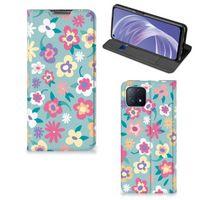 OPPO A73 5G Smart Cover Flower Power - thumbnail