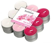 Bolsius Geurtheelicht multi colour brick 18 orchid (18 st)
