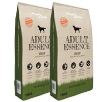 VidaXL Premium hondenvoer droog Adult Essence Beef 30 kg 2 st - thumbnail