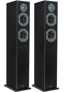 Totem Acoustic Draadloze Bluetooth Vloerstaande Luidsprekers Kin Play Tower (Set van 2)