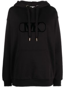 Michael Michael Kors hoodie à logo embossé - Noir