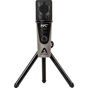 Apogee MiC+ USB-microfoon Zendmethode:Kabelgebonden Incl. standaard, Incl. kabel USB 2.0 Kabelgebonden