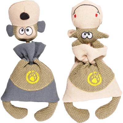 Hondenspeelgoed Agena Koe en Aap 18.5 x 7 x 36 cm Flamingo Zwart Hondenspeelgoed Agena Koe en Aap 18.5 x 7 x 36 cm Flamingo Zwart