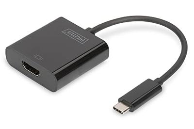 Digitus DA-70852 interface hub USB 3.2 Gen 1 (3.1 Gen 1) Type-C Zwart